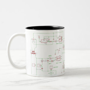 Caneca De Café Em Dois Tons Eletronics