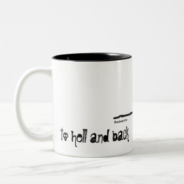 Caneca De Café Em Dois Tons elevação, ao inferno e à parte traseira, 146 (Esquerda)