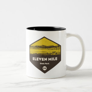 Caneca De Café Em Dois Tons Eleven Mile State Park, Colorado