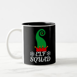 Caneca De Café Em Dois Tons Elf Squad