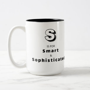Caneca De Café Em Dois Tons Elogio de Luxo Personalizado S - Sofisticado