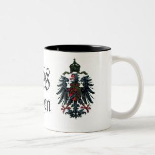 Caneca De Café Em Dois Tons Elsass-Lothringen,