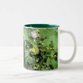 Caneca De Café Em Dois Tons Elve do jardim