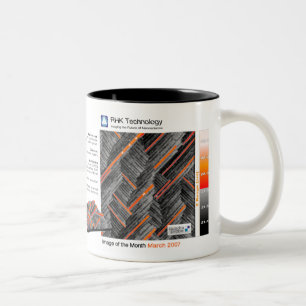 Caneca De Café Em Dois Tons Em março de 2007 - tecnologia de RHK: Imagem do
