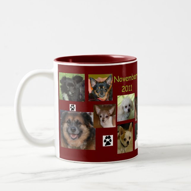 Caneca De Café Em Dois Tons em novembro de 2011 caneca (Esquerda)