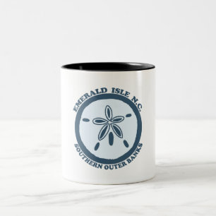 Caneca De Café Em Dois Tons Emerald Isle.