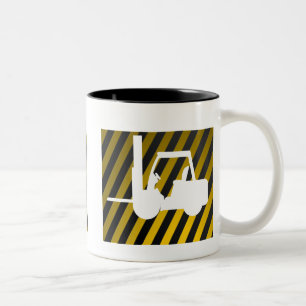 Caneca De Café Em Dois Tons Empilhador