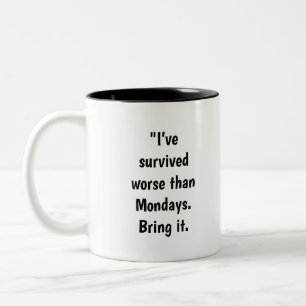 Caneca De Café Em Dois Tons empowerment cafezinho,