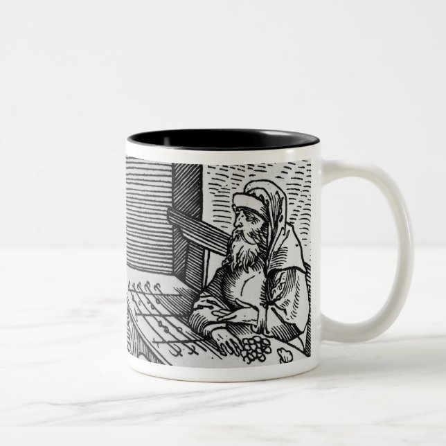 Caneca De Café Em Dois Tons Emprestador de dinheiro, 1531 (Direita)