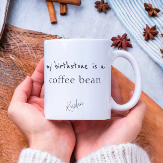 Caneca De Café Em Dois Tons Encantada Coffee Lover Personalizada