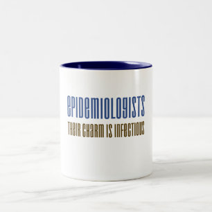Caneca De Café Em Dois Tons Encanto dos epidemiologistas
