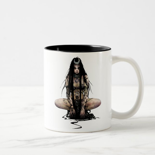 Caneca De Café Em Dois Tons Enchantress do pelotão | do suicídio (Direita)