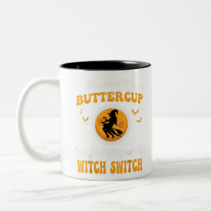 Caneca De Café Em Dois Tons Encoste O Copo De Manteiga Que Você Acabou De Desv