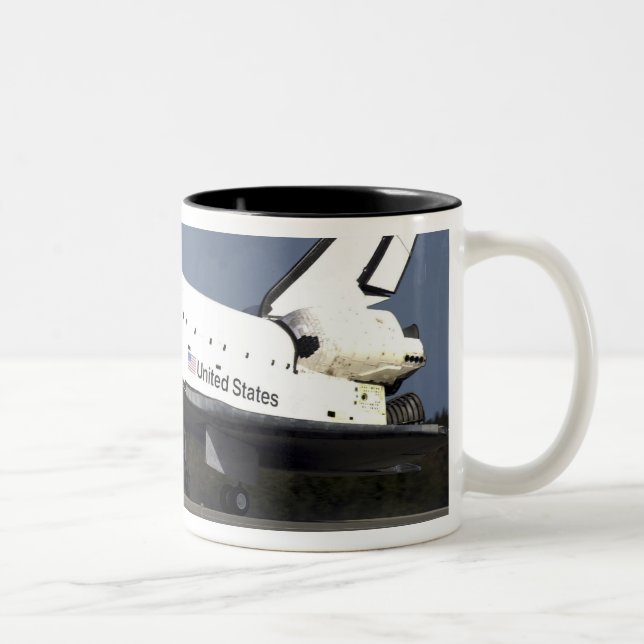 Caneca De Café Em Dois Tons Endeavor do Envelope Espacial 27 (Direita)