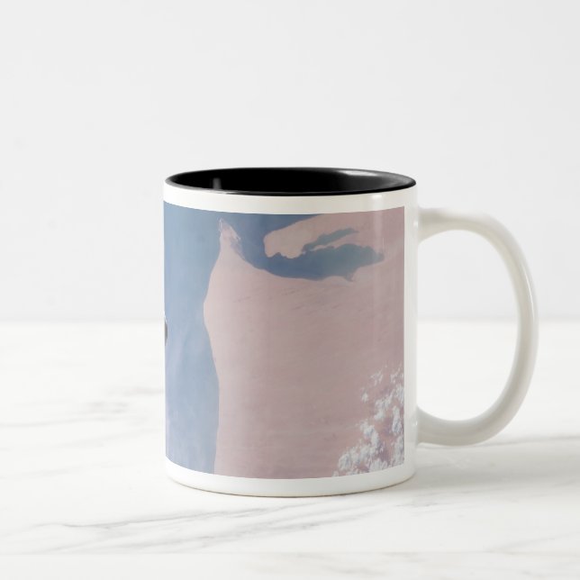 Caneca De Café Em Dois Tons Endeavor do Shuttle do Espaço 19 (Direita)