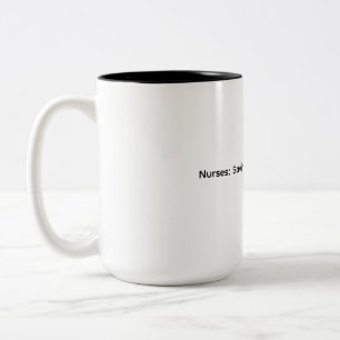 Caneca De Café Em Dois Tons Enfermeiros, Desde 1854