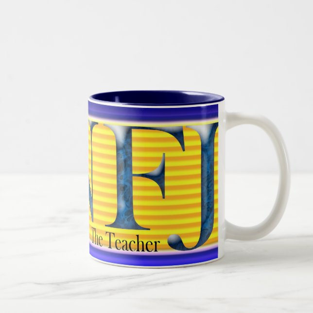 Caneca De Café Em Dois Tons ENFJmug (Direita)