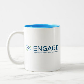 Caneca De Café Em Dois Tons Engage Mug