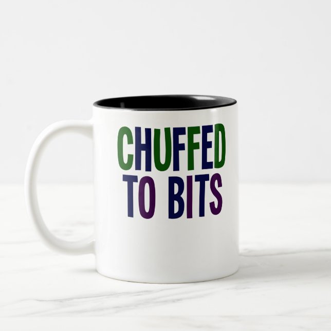 Caneca De Café Em Dois Tons Enganado! Norte English Lancashire Yorks (Esquerda)