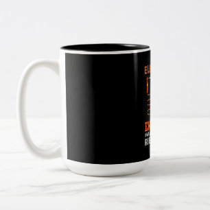 Caneca De Café Em Dois Tons Engenheiros Elétricos De engenheiro Têm Apenas A