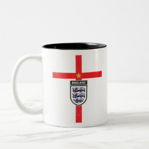 Caneca De Café Em Dois Tons England Soccers Jersey 2020 2021 Futebol Team