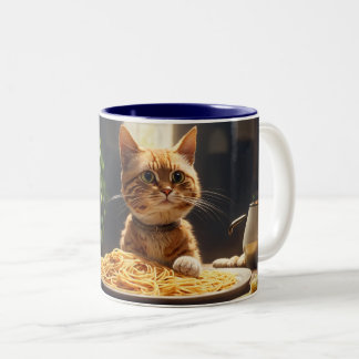Caneca De Café Em Dois Tons Engraçada Coffee Mug de Gato Sarcástico