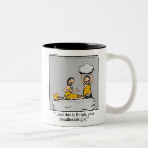 Caneca De Café Em Dois Tons Engraçado Anestesiologista