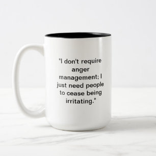 Caneca De Café Em Dois Tons Engraçado Anti-Pessoas Mug Humor Sarcástico