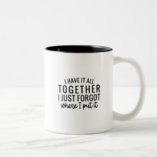 Caneca De Café Em Dois Tons Engraçado Coffee Mug