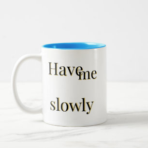 Caneca De Café Em Dois Tons Engraçado emocionante legal