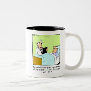Caneca De Café Em Dois Tons Engraçado Humor Médico