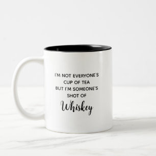 Caneca De Café Em Dois Tons Engraçado Nem Todo Mundo é do Meu Tipo Citação Hum