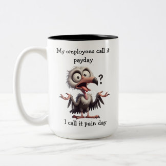 Caneca De Café Em Dois Tons Engraçado Office Payday Mug