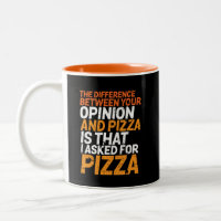 Engraçado Sarcasmo Humor que pedi para Pizza, não