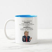 Engraçado trump magnífico café do vovô Mug Café Co