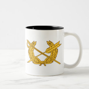Caneca De Café Em Dois Tons Entalhe 1