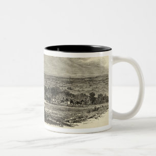 Caneca De Café Em Dois Tons Entrada ao parque, Goodwood