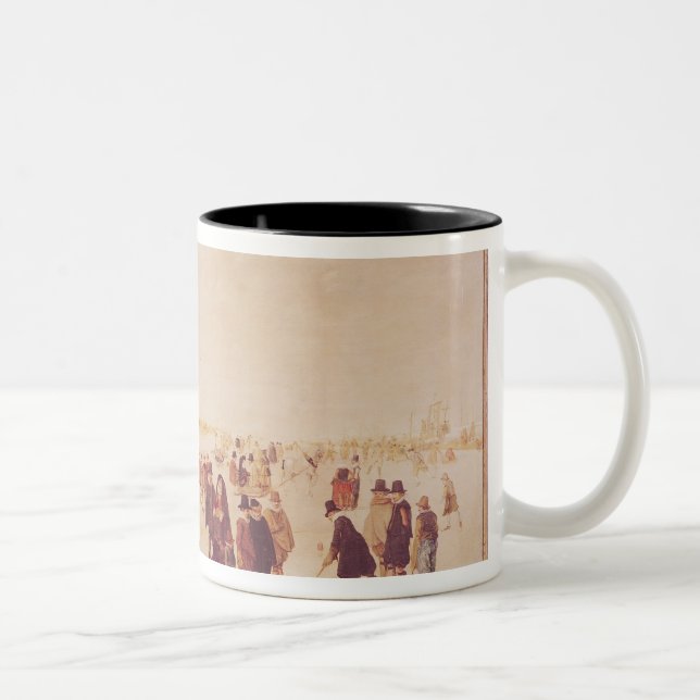 Caneca De Café Em Dois Tons Entretenimento no gelo (Direita)