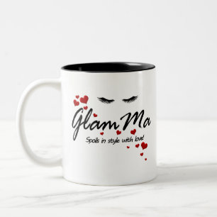 Caneca De Café Em Dois Tons Entulhos de GlamMa