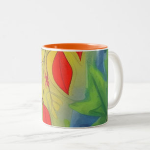 Caneca De Café Em Dois Tons Equinócio de Queda