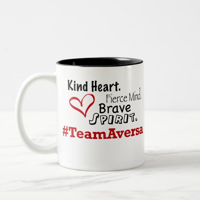 Caneca De Café Em Dois Tons Equipe Aversa 2019 (Esquerda)