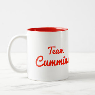 Caneca De Café Em Dois Tons Equipe Cummins