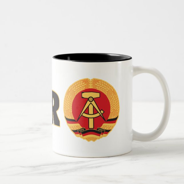 Caneca De Café Em Dois Tons Equipe DDR (Direita)