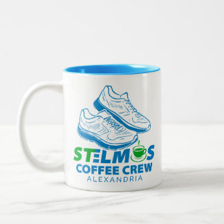 Caneca De Café Em Dois Tons Equipe de Café St. Elmo