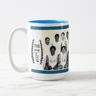 Caneca De Café Em Dois Tons Equipe de lendas vivas 69
