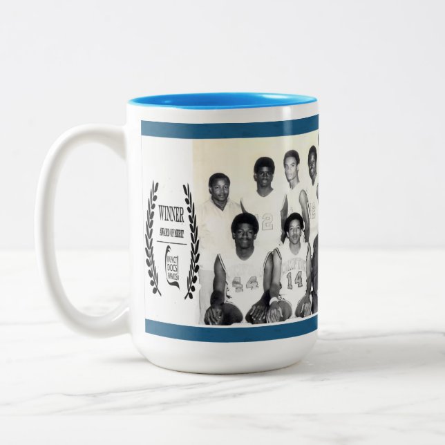 Caneca De Café Em Dois Tons Equipe de lendas vivas 69 (Esquerda)