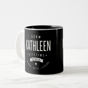 Caneca De Café Em Dois Tons Equipe Kathleen