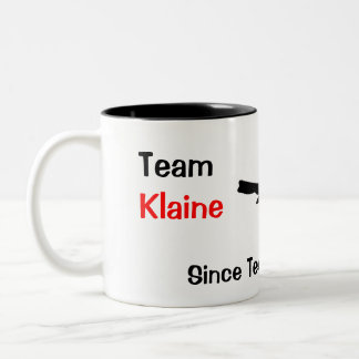 Caneca De Café Em Dois Tons Equipe Klaine