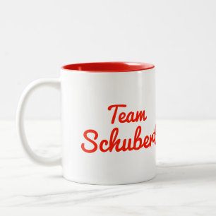 Caneca De Café Em Dois Tons Equipe Schubert