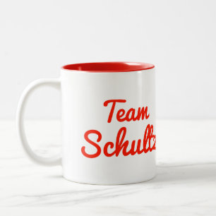 Caneca De Café Em Dois Tons Equipe Schultz